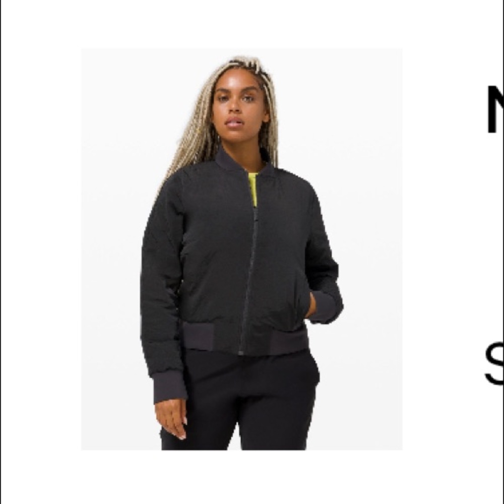 Lululemon Nonstop Bomber *Reversible!